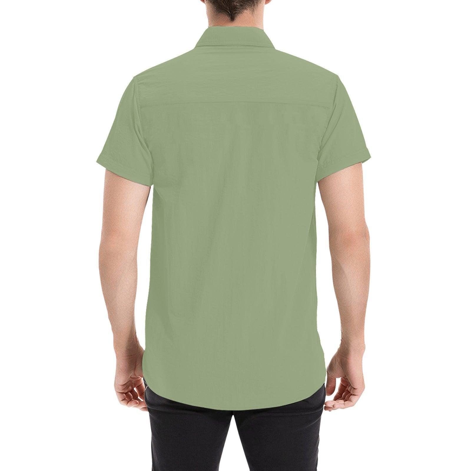 Mocha Men Short Sleeve Shirt - Natna Shop