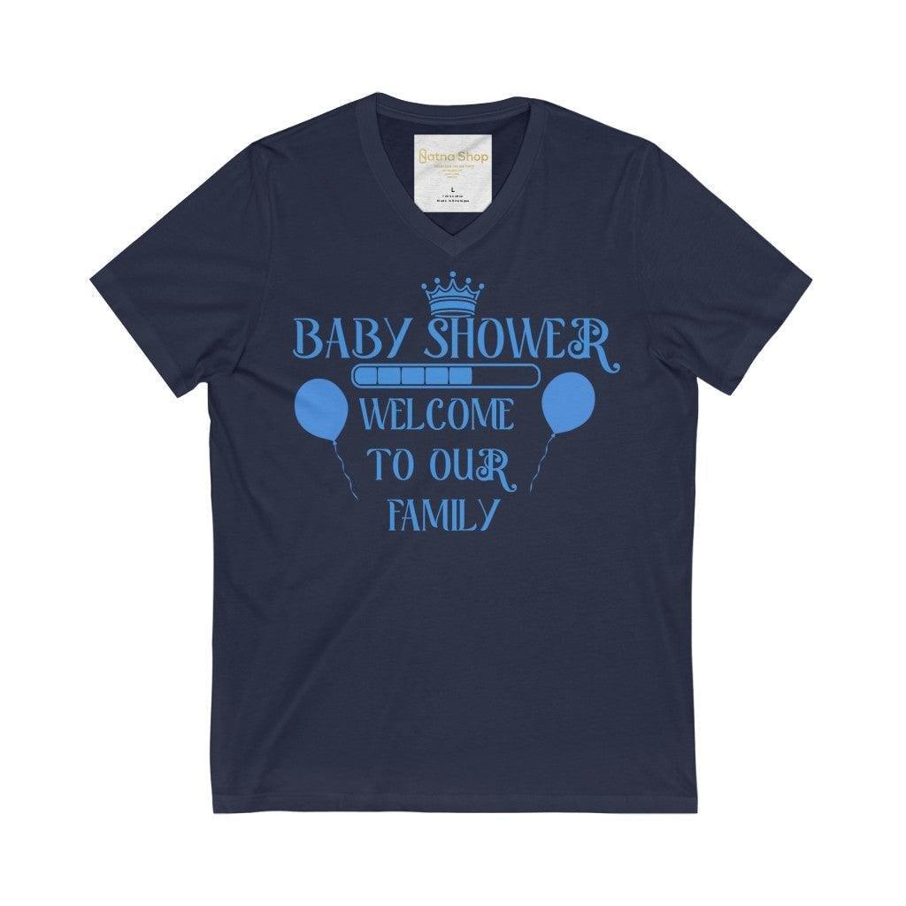 Baby Shower welcome to our family T Shirt - Natna Shop