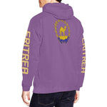 Purple ERI Print Hoodie - Natna Shop