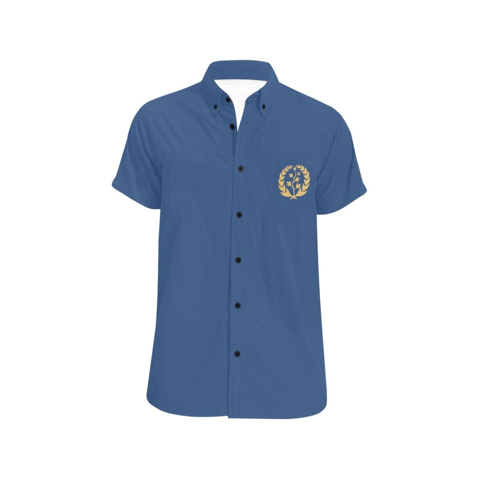 Royal blue Men Shirt - Natna Shop
