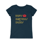 Happy Birthday Daddy Girls t-shirt - Natna Shop