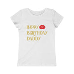 Happy Birthday Daddy Girls t-shirt - Natna Shop