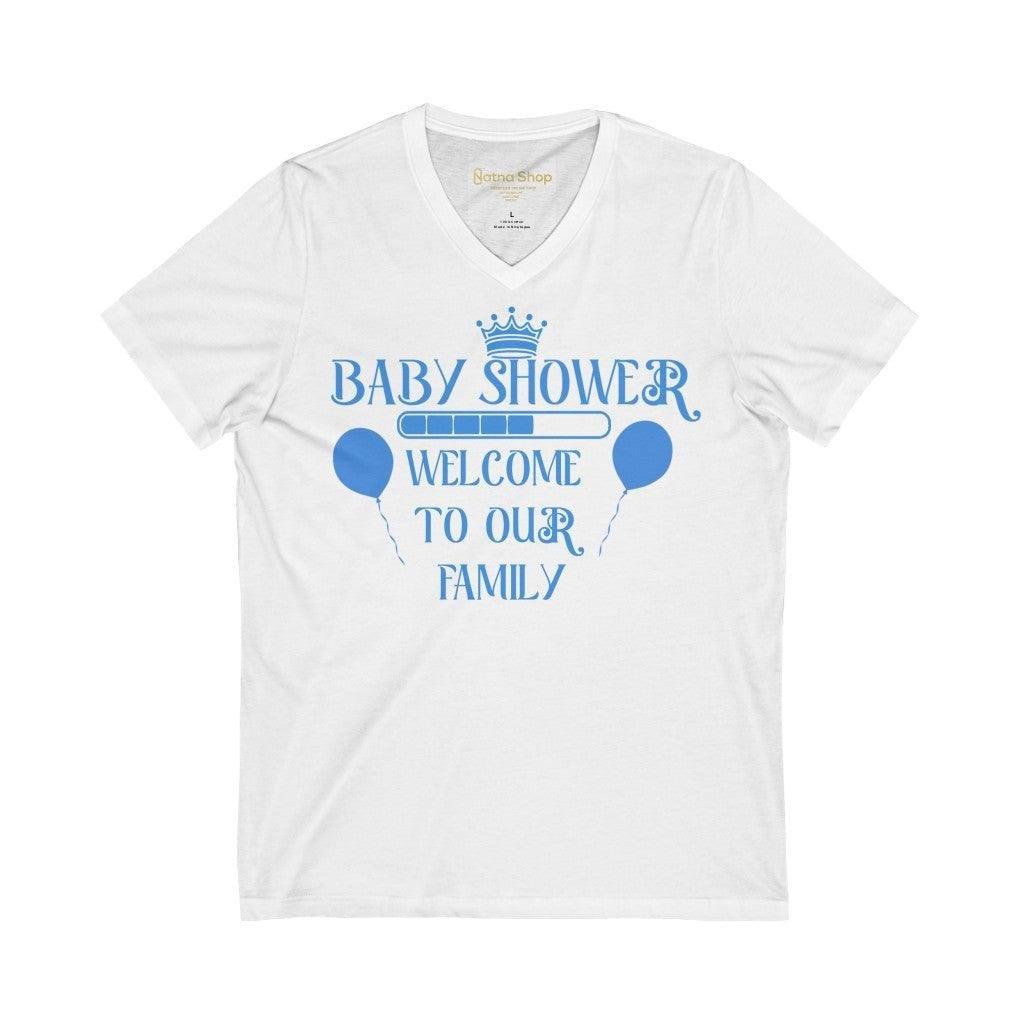 Baby Shower welcome to our family T Shirt - Natna Shop