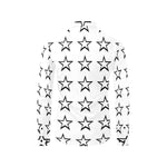 White Shirt Star Print - Natna Shop