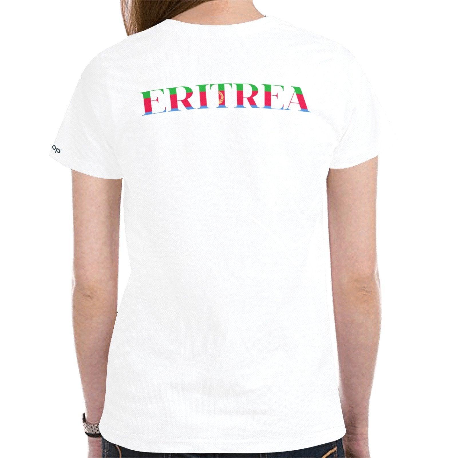 Women Eritrea Flag t-shirt - Natna Shop