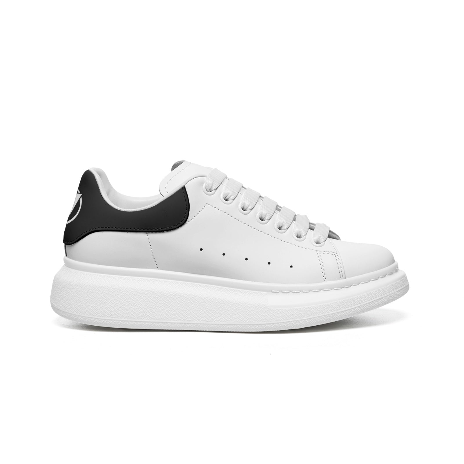 Unisex rutschfeste Sneaker aus Kunstleder – Schnürkomfort
