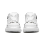 Unisex rutschfeste Sneaker aus Kunstleder – Schnürkomfort