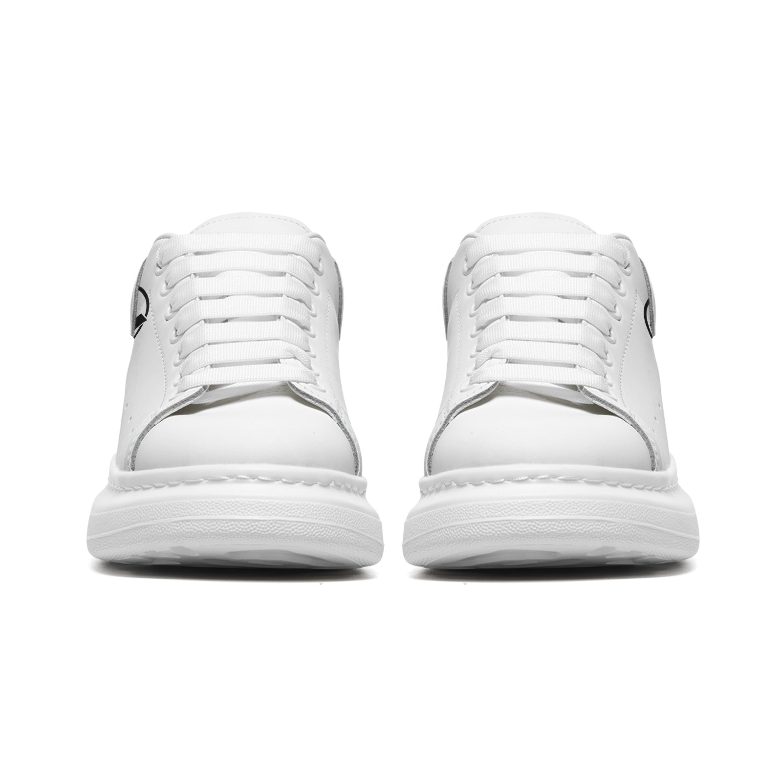 Unisex rutschfeste Sneaker aus Kunstleder – Schnürkomfort