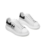 Unisex rutschfeste Sneaker aus Kunstleder – Schnürkomfort