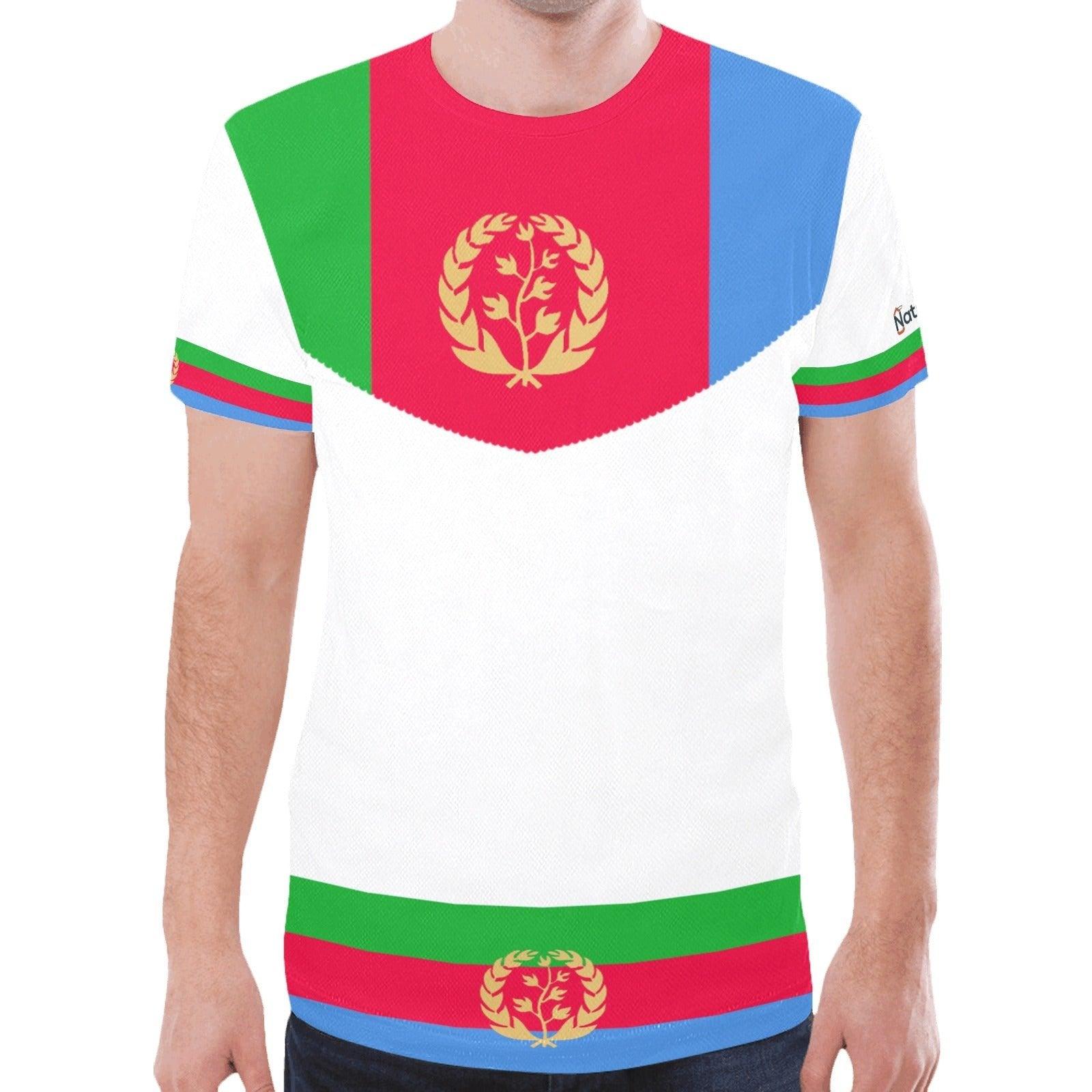  Eritrea flag t-shirt for men  - Natna Shop