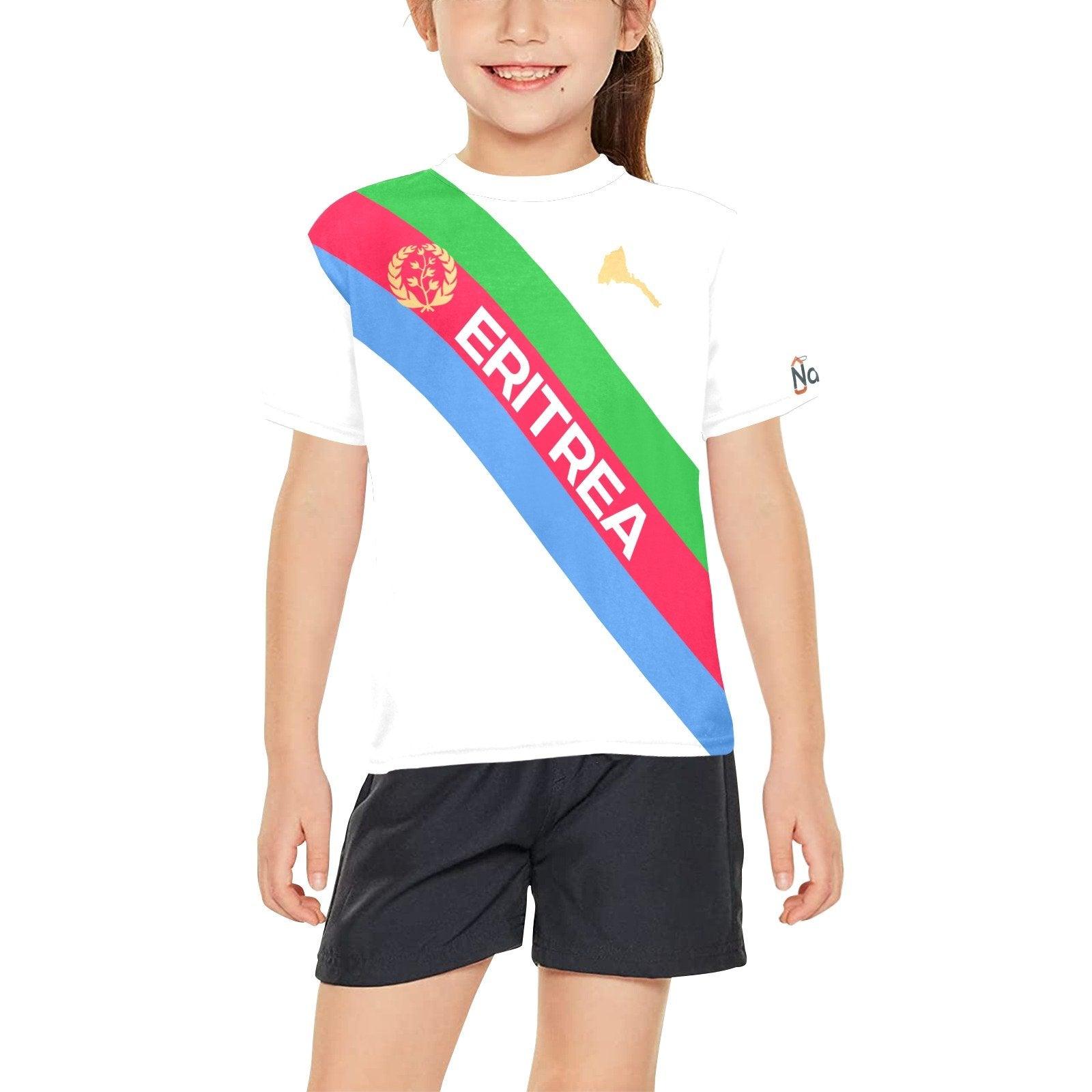 Eritrean kids big girl t-shirt - Natna Shop