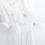 Eritrean Flag Mini Dress Sweetheart Neck Puff Sleeve ARB271 - Natna Shop
