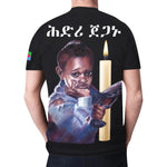 Eritrea martry day t-shirt  black Unisex ER221 - Natna Shop