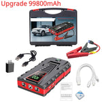 emergency car kit, 12v battery booster, portable jumper cables,   Benzin Diesel starter, USB charging,light , EU certified, fast shipping