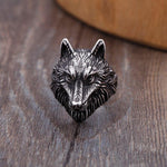 Black Gold Wolf Ring - Natna Shop