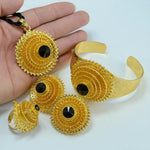 Habesha set Jewelry Ethiopian Bridal Wedding Gold Color Eritrea Africa set - Natna Shop