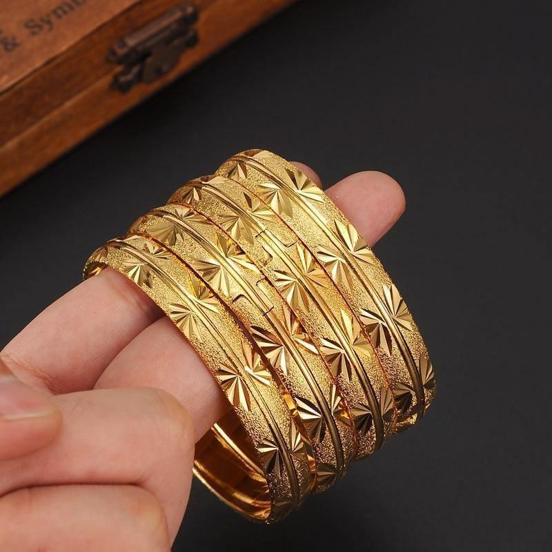 Bracelet  Women jewellery  Gold Bracelets bride - Natna Shop
