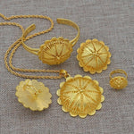 ናትና ሽልማት  Chain+Earring+Ring+Necklace  Set - Natna Shop