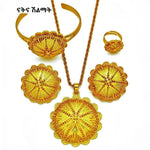 ናትና ሽልማት  Chain+Earring+Ring+Necklace  Set - Natna Shop
