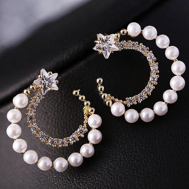 Classic Elegant Long Earrings - Natna Shop