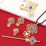 ወርቂ Eritrean Ethiopian 24k Gold Color Dubai Bridal Wedding Sets - Natna Shop