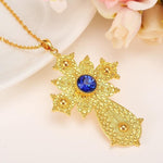Big Cross Pendant Necklaces - Natna Shop