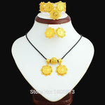 Gold Eritrean/ Ethiopian Coin Jewelry Sets 24K Gold Color African Habesha Bridal Wedding Jewelry Set - Natna Shop