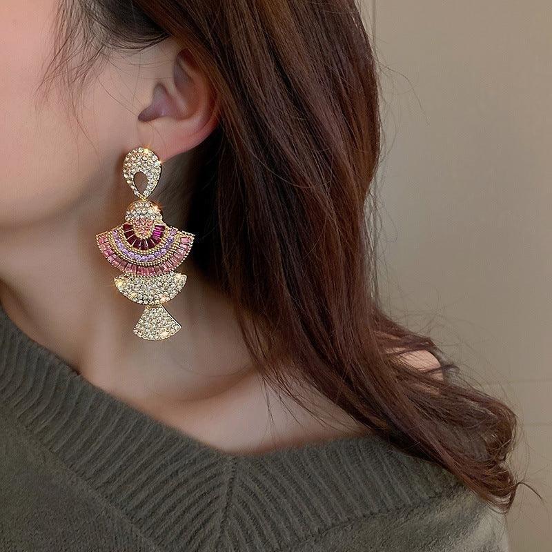 Women long drop earring - Natna Shop