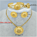 Habesha Jewelry set Eritrean/ Ethiopian Bridal Wedding Gold Color - Natna Shop