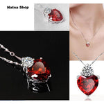 Heart Choker Necklace for Women gold Silver Chain Smalll Love Necklace Pendant on neck Bohemian Chocker Necklace Jewelry - Natna Shop