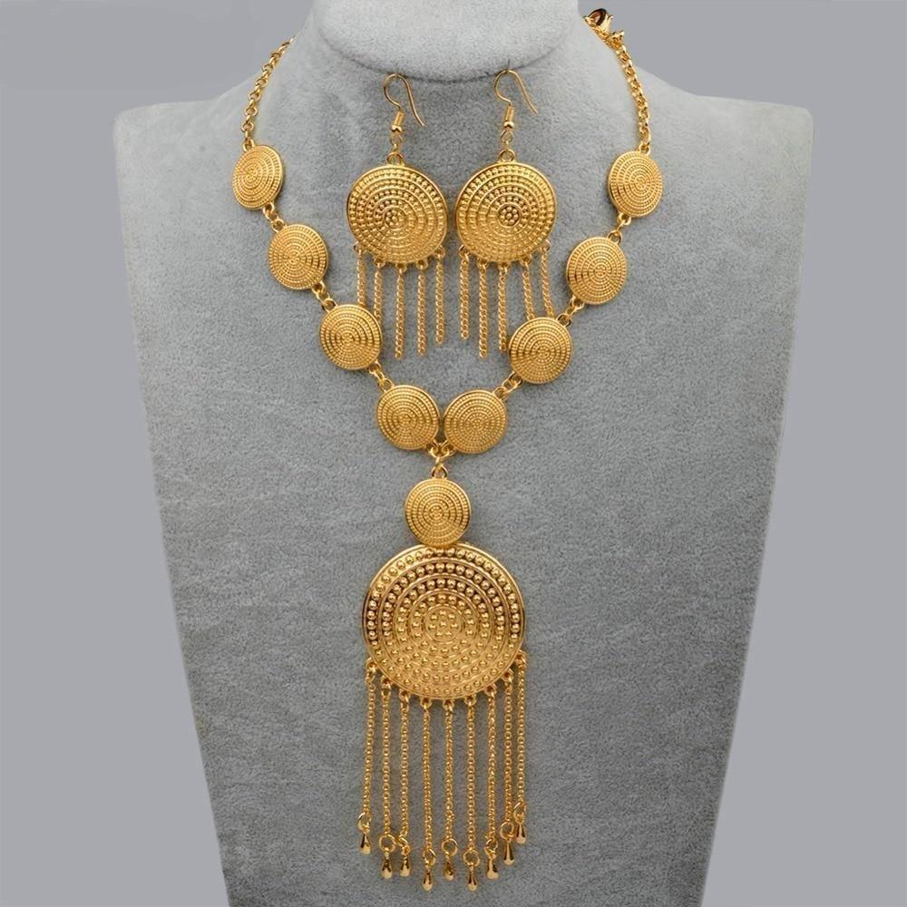 Habesha Gold Plated Jewellery Set - Natna Shop