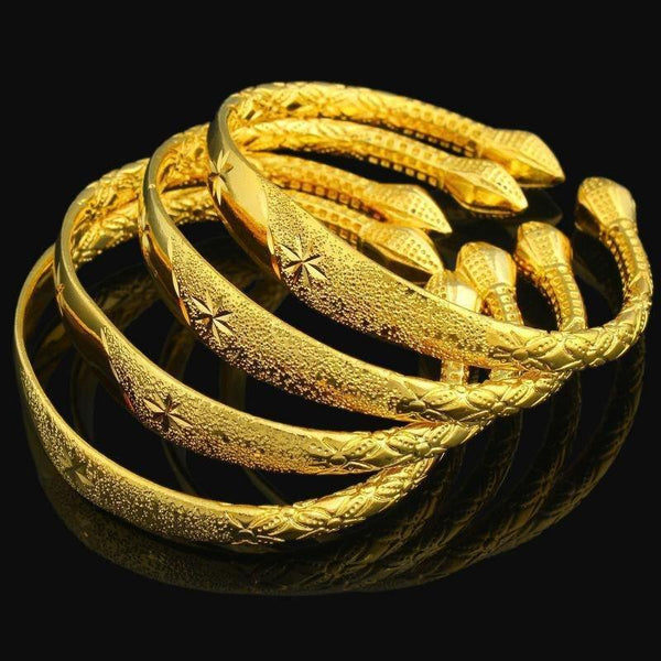Dubai 24K Gold Plated Bracelet