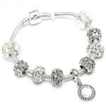 Silver Charms Bracelet - Natna Shop