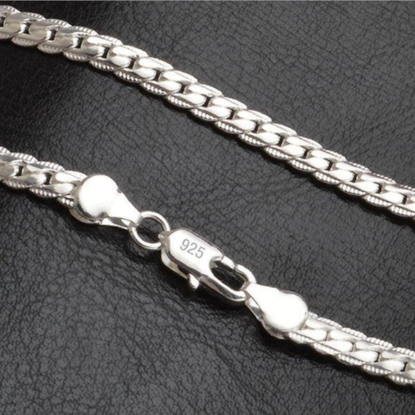 Unisex Silver Plated  Necklaces