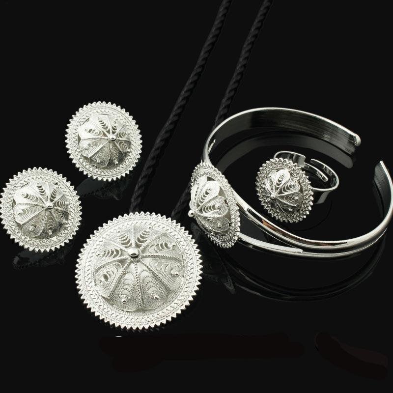Silver Plated,Eritrean Design Habesha - Natna Shop