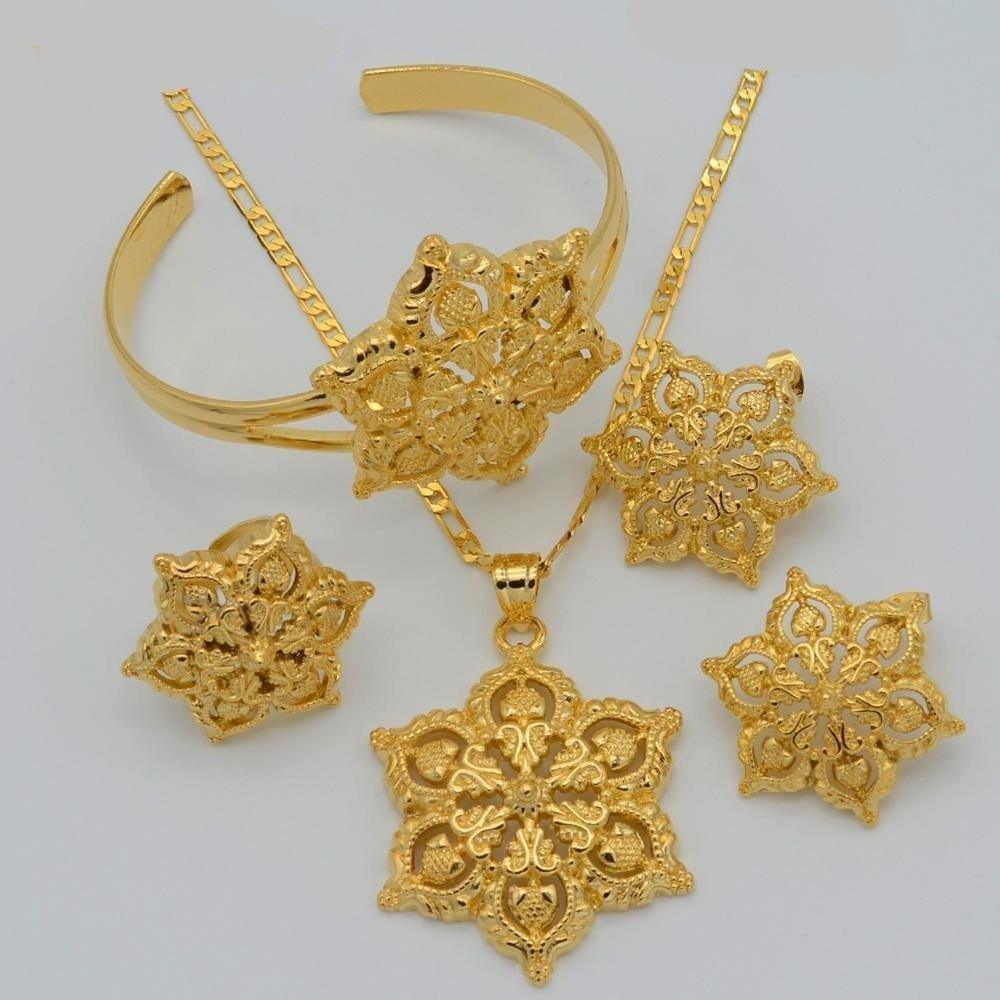 Flowers set Jewelry - Natna Shop