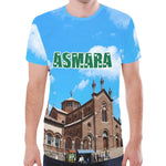 Asmara cathedral Mens men T-Shirt Sky Print - Natna Shop