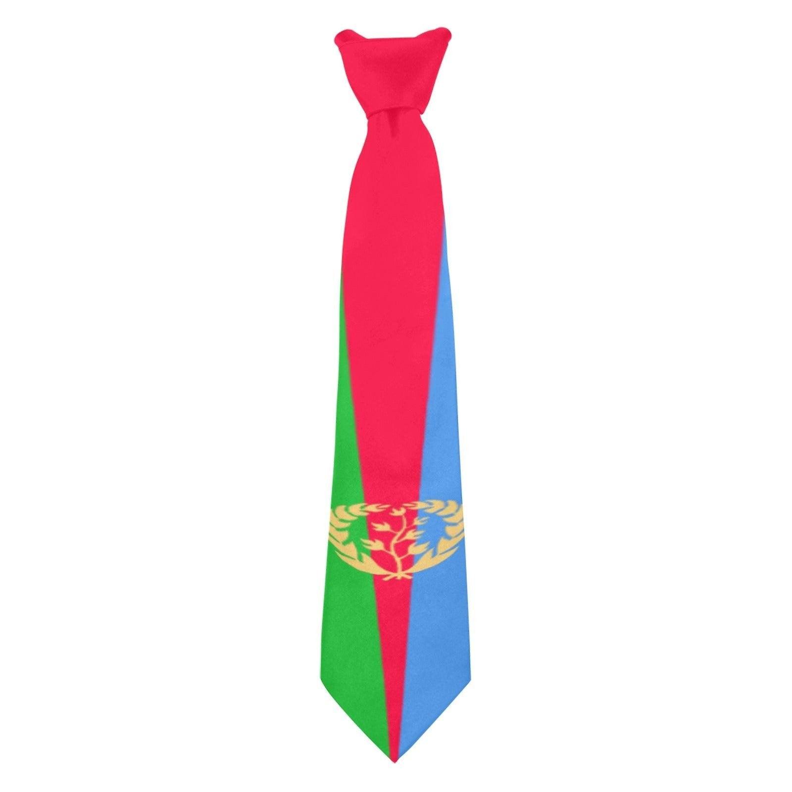 ERITREAN NECKTIE MEN ERITREA FLAG TIE Custom Peekaboo Tie with Hidden Picture - Natna Shop