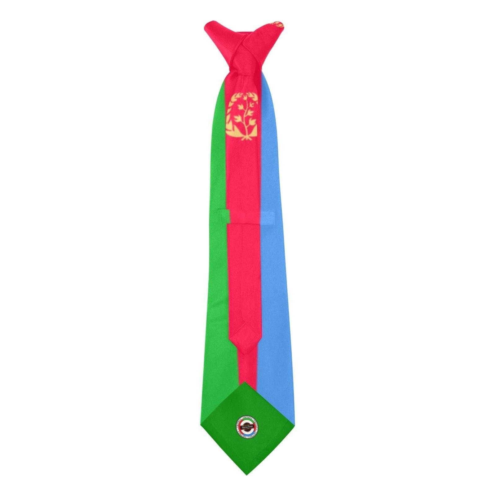 ERITREAN NECKTIE MEN ERITREA FLAG TIE Custom Peekaboo Tie with Hidden Picture - Natna Shop