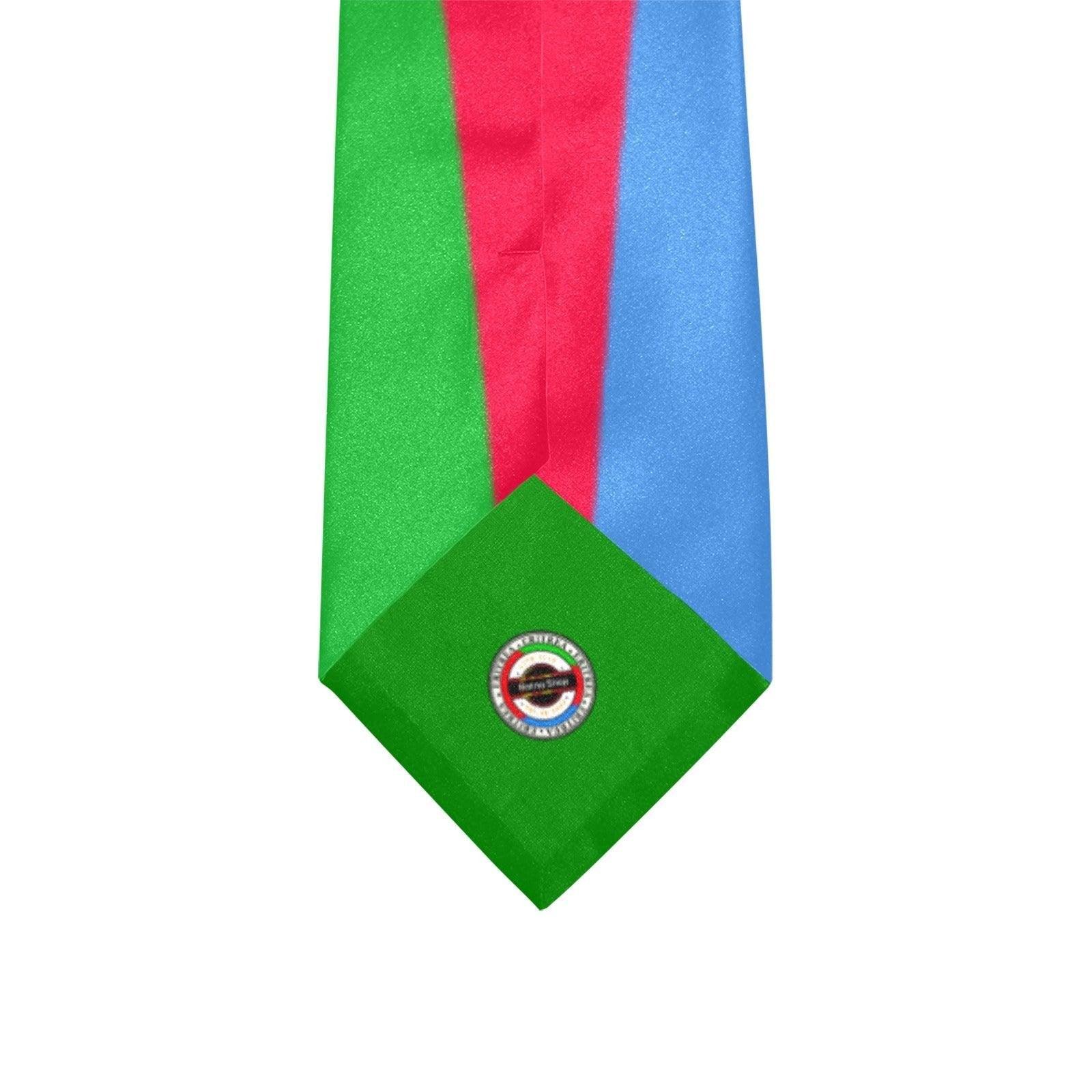 ERITREAN NECKTIE MEN ERITREA FLAG TIE Custom Peekaboo Tie with Hidden Picture - Natna Shop