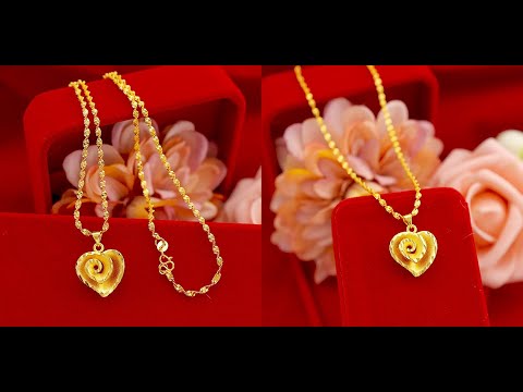 Colliers de couleur or 18 carats