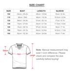 size chart-Soccer Jersey for Kids Unisex