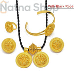 ዋልታ Walta Full Set gold  plated jewellery Earring Necklace Bracelet Ring eritrean ethiopian natnashop - Natna Shop