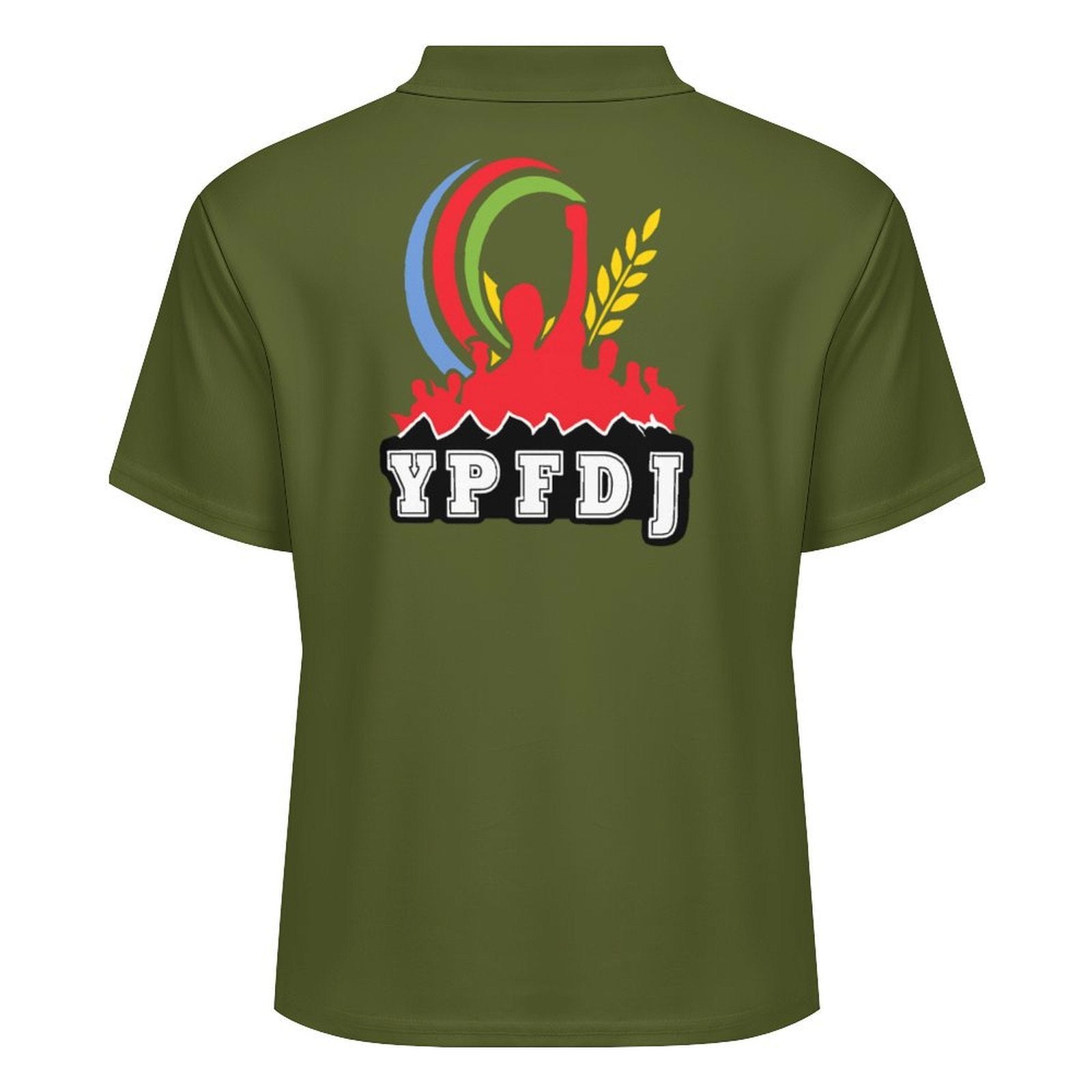 Casual men's polo shirt suitable for everyday wear Back - Natna Shop